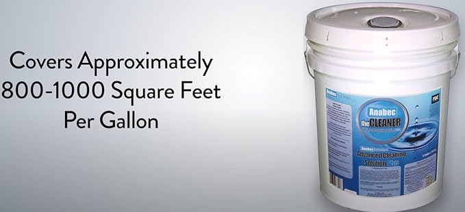 Crawl Space DIY Anabec Commercial Cleaner â 5 Gallon All-Purpose Industrial Cleaning Solution for Construction, Crawl Spaces & General Use