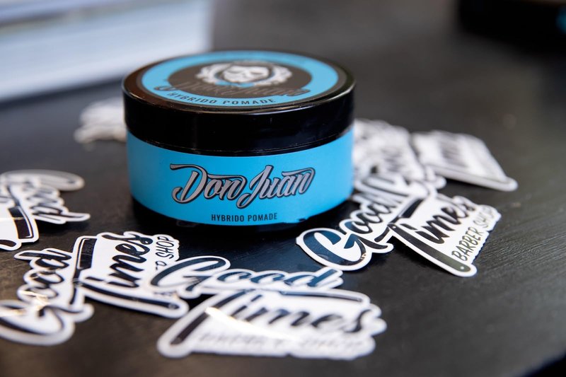 Don Juan Hybrido Pomade | Water Based | Strong Hold | High Shine | Natural Plant Extracts and Ocean Minerals | Summer Sea Breeze Scent