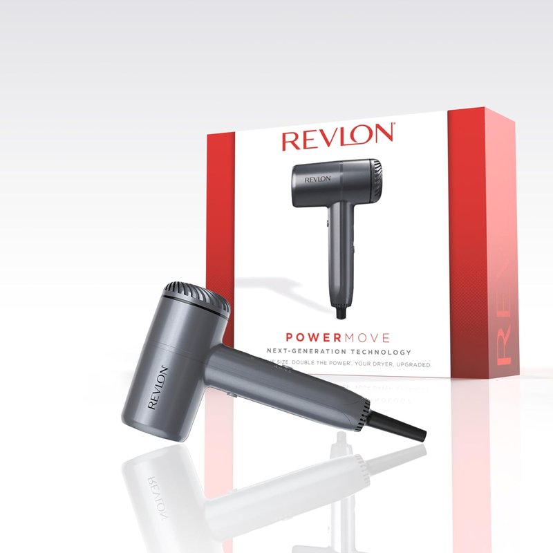 Revlon PowerMove Hair Dryer - Lightweight Blow Dryer with Advanced BLDC Motor for Salon-Quality Performance