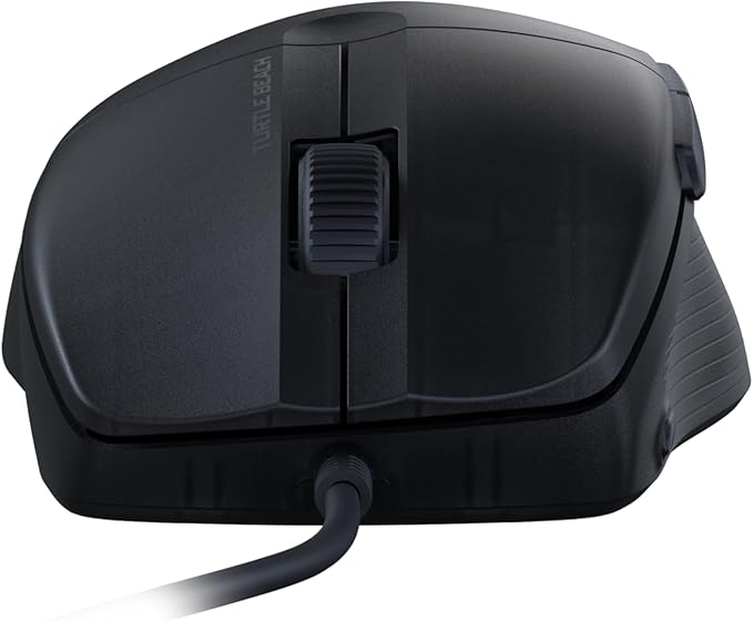 Turtle Beach Pure SEL Wired RGB Gaming Mouse, Ultra-Light 49g Ergonomic Design, 8000 DPI Optical Sensor, Mechanical Switches, Pretension System, Pure PTFE Glides, AIMO RGB Lighting – Black