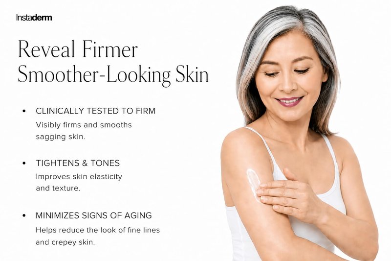 Crepe Fix Body Cream – Anti-Aging Moisturizer for Neck & Body – Improve the Appearance of Thinning Aged Crepey Skin, Wrinkles & Dryness. Support Skins Natural Elastin & Collagen Production. 8OZ