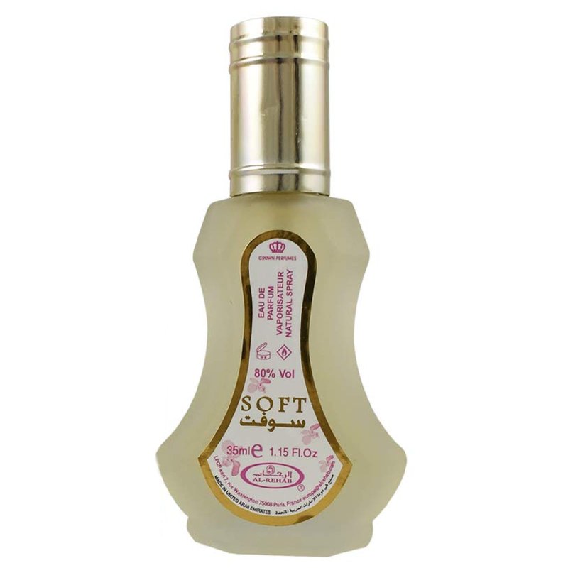 Al Rehab Soft Eau de Parfum Spray for Women, 1.18 Ounce / 35ml