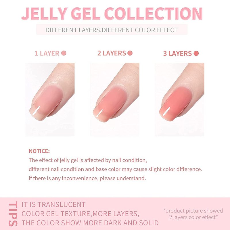 Vishine Gelpolish Professional Manicure Salon UV LED Soak Off Gel Nail Polish Varnish Color (1361)