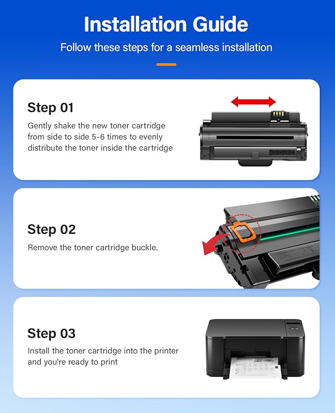 KingKJ MLT-D105L Toner Cartridge Black 2-Pack