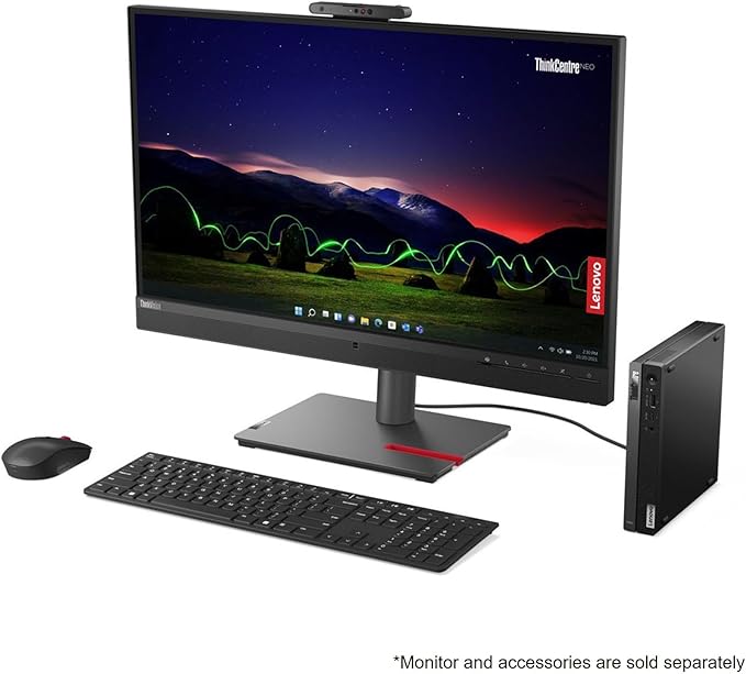 Lenovo ThinkCentre neo 50q Gen 4 Business MFF Desktop, 13th Gen Intel Core i5-13420H, 64GB RAM, 2TB PCIe SSD, Display Port, HDMI, RJ-45, Wi-Fi, Windows 11 Pro