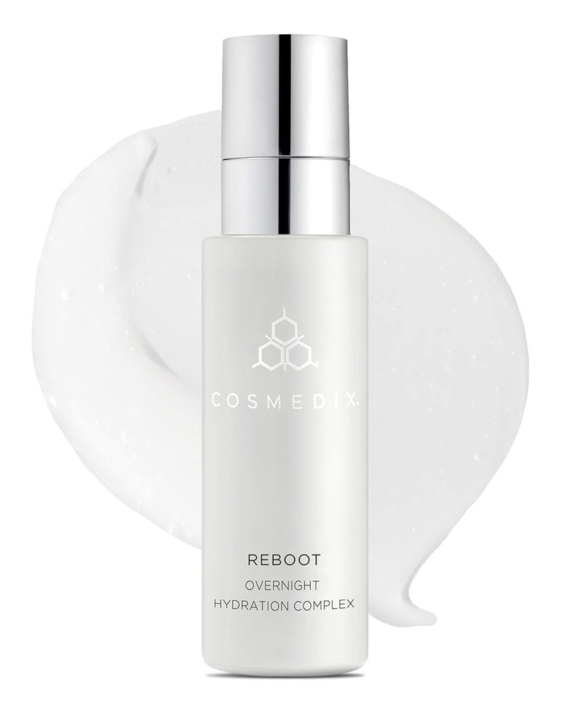 **COSMEDIX Reboot Overnight Face Serum - Hydrating Anti-Aging Probiotic Formula for Fine Lines & Wrinkles | All Skin Types**