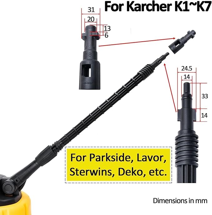 Pressure Washer Surfaces Cleaner - Patio Cleaner Powerful Sidewalk Scrubber | Outdoor Scrubber Multipurpose Pressure Washer Attachments for Driveways Sidewalks Yards