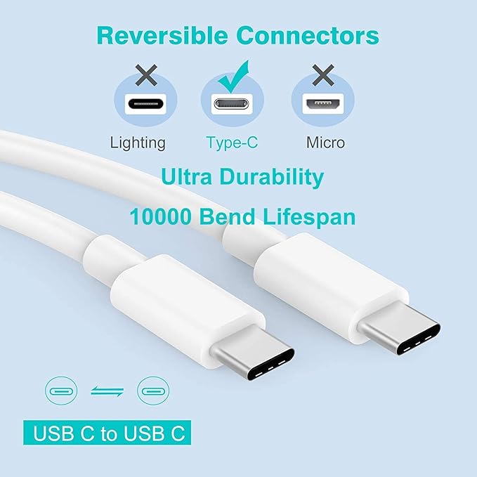 Apple iPhone 17 16 15 Charger Fast Charging [Apple MFi Certified]3Pack 20W USB Type C Charging Block with Long 6 FT Fast Charging Cable for iPhone 17/17 Air/16Pro/Pro Max,iPhone 15/15 ProMax/Plus/iPad
