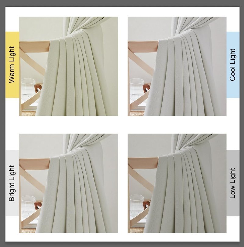 NICETOWN Room Darkening Curtains 84 inches Long Thermal Faux Linen Curtains for Bedroom 2 Panels, Pinch Pleated Light Blocking Thermal Insulated Thick Drapes for Living Room, Natural, W50 x L84