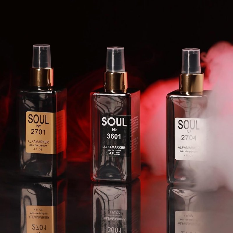 ALFAMARKER SOUL № 2703 Alluring Woman – Perfume for Women | Long Lasting Eau de Parfum Spray 4.0 Fl Oz / 120ml | Boutique-Inspired Oriental Floral Women’s Fragrance