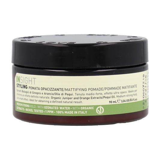 InSight Professional Pomade - Mattifying Hair Styling Agent | 90 mL for Strong Hold