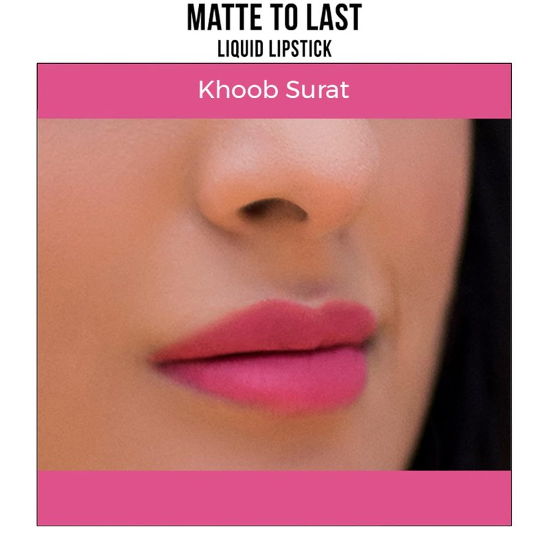Matte Liquid Lipstick - Khoob-Surat 09 | Long-Lasting Formula (4.5ml)