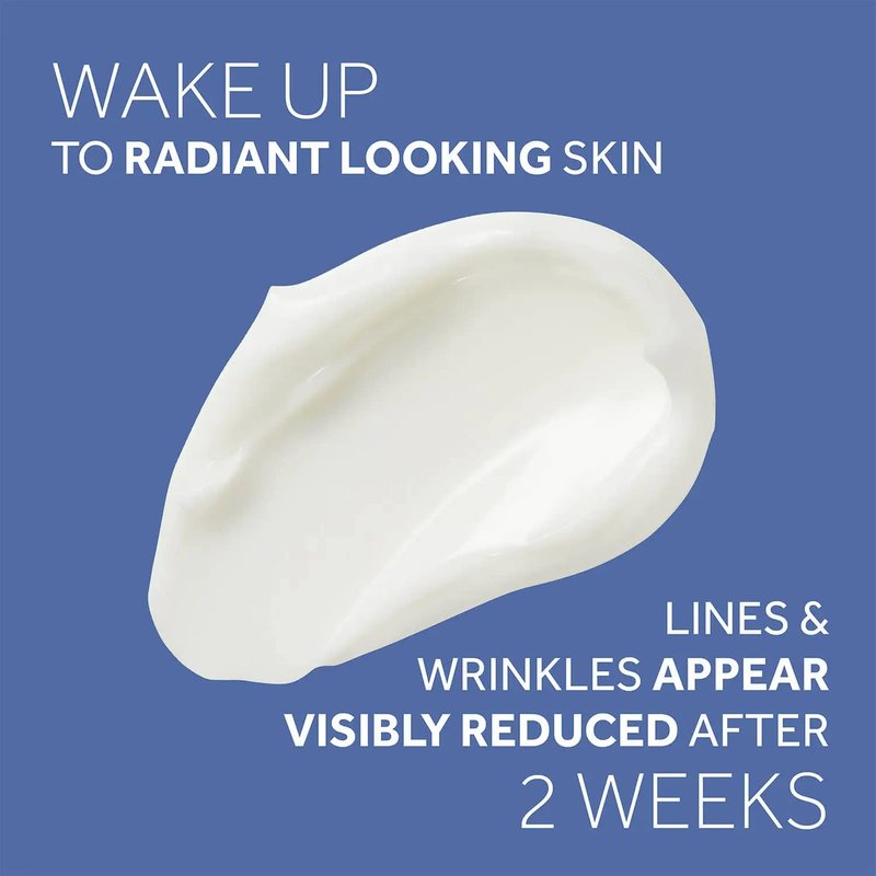 No7 Lift & Luminate Triple Action Night Cream - Anti Wrinkle, Collagen Peptide Brightening Cream - Skin Firming Hyaluronic Acid & Hibiscus + Hyperpigmentation Vitamin C Face Cream (50ml)