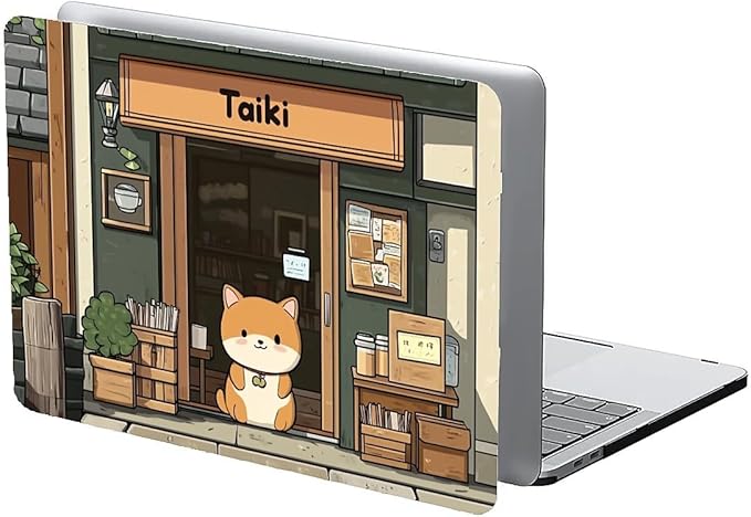 COTAIL Compatible with MacBook Air 13.3 13.6 Inch Case 2022 2021 2020 2019 Plastic Hard Shell Case Cover,13.3 Pro(A1706/A1708/A1989/A2159/A2289/A2338), A Cute Shiba