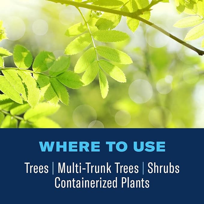 BioAdvanced 12 Month Tree and Shrub Protect and Feed, Concentrate, 64 Oz, Insect Killer and Fertilizer & Plant Food