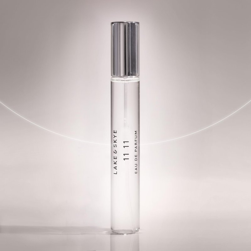 Lake & Skye 11 11 Eau de Parfum Travel Spray, Clean Skin Musk & White Amber Unisex Fragrance with Ozonic & Marine Notes, 0.5 fl oz (15 ml)