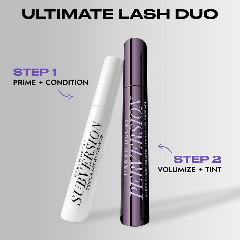 Urban Decay Perversion Waterproof Mascara - Volumizing, Lengthening, Highly Pigmented Black | 0.34 fl oz