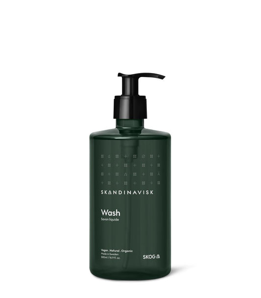 Skandinavisk Wash SKOG ‘Forest’ Scent notes: Pine needles and fir cones, birch sap and woodland lily of the valley, 16.91 fl. oz.