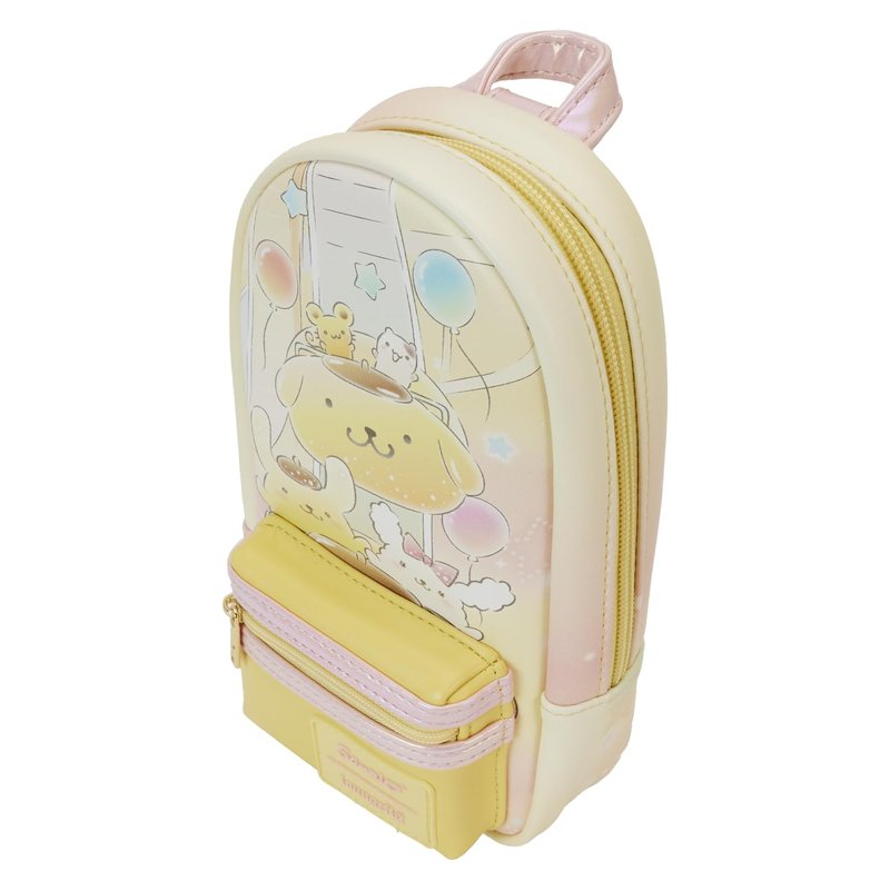 LOUNGEFLY Stationary Sanrio Pompompurin Carnival Pencil CASE