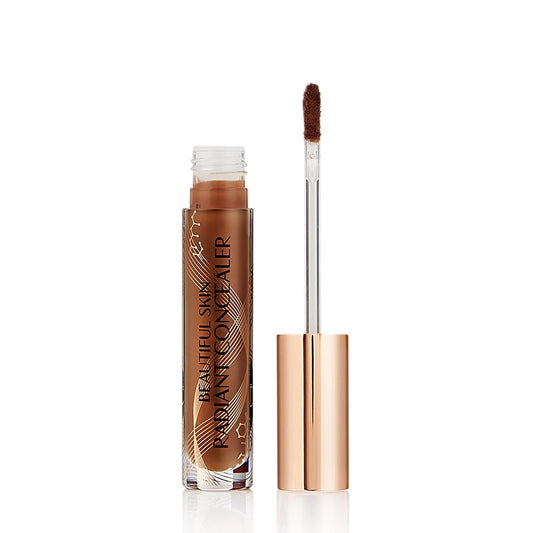 Charlotte Tilbury Beautiful Skin Concealer - Under Eye Concealer & Color Corrector for Dark Circles - Hydrating, Medium-Buildable Coverage with a Radiant, Natural-Looking Finish - 16.5 Deep