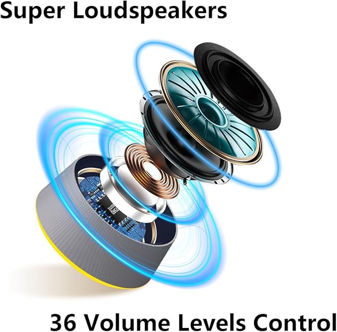 LazyNight Sound Machine with 30 Soothing Sounds White Noise Machine 12 Colors Night Light for Baby Adults Kids Sleep Machines 36 Volume Levels 5 Timers for Home Office