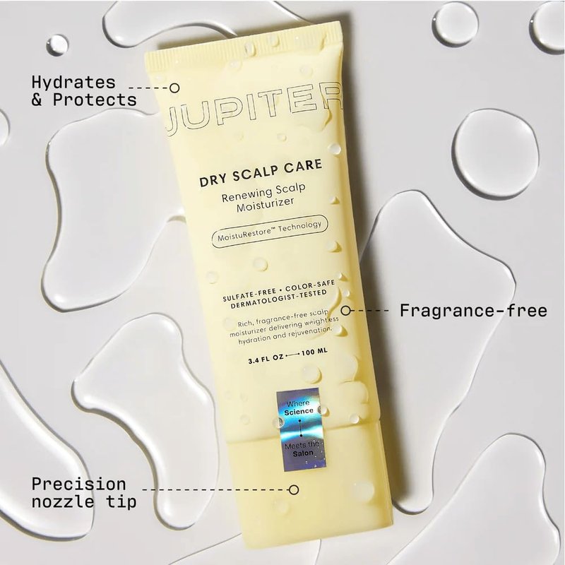 Jupiter Hydrating Scalp Moisturizer - Nourishing Daily Hair Care for Scalp & Hair | Color-Safe, 2.1 fl. oz.