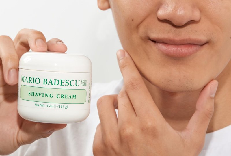Mario Badescu Shaving Cream for Women and Men - Classic, Unisex Non-Foaming Shave Cream Formula Infused with Lavender Oil and Vitamin E - Helps Prep, Protect and Moisturize for a Closer Shave, 4 Oz