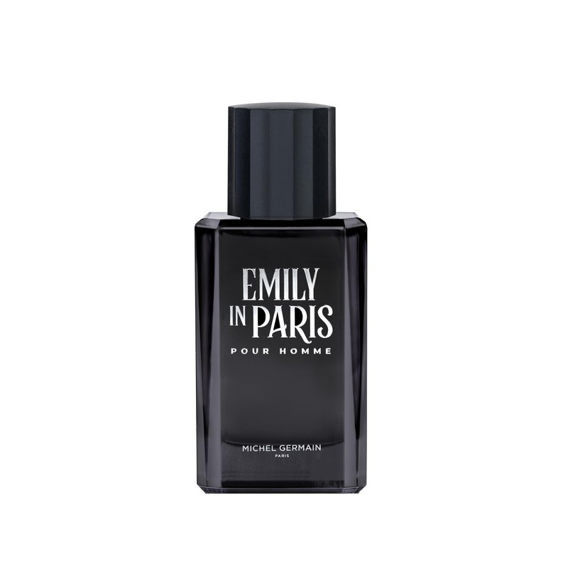 Michel Germain Emily in Paris Pour Homme Eau de Toilette Spray Cologne, Fougere Aromatic Scent, Top Notes of Sophisticated Cardamom for Him, 1 Fl Oz