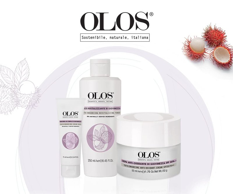 OLOS Youth Enhancing Revitalizing Toner, 8.4 oz – Refreshing, Illuminating Face Toner - Facial Toner to Boost Collagen - Protects From Pollution