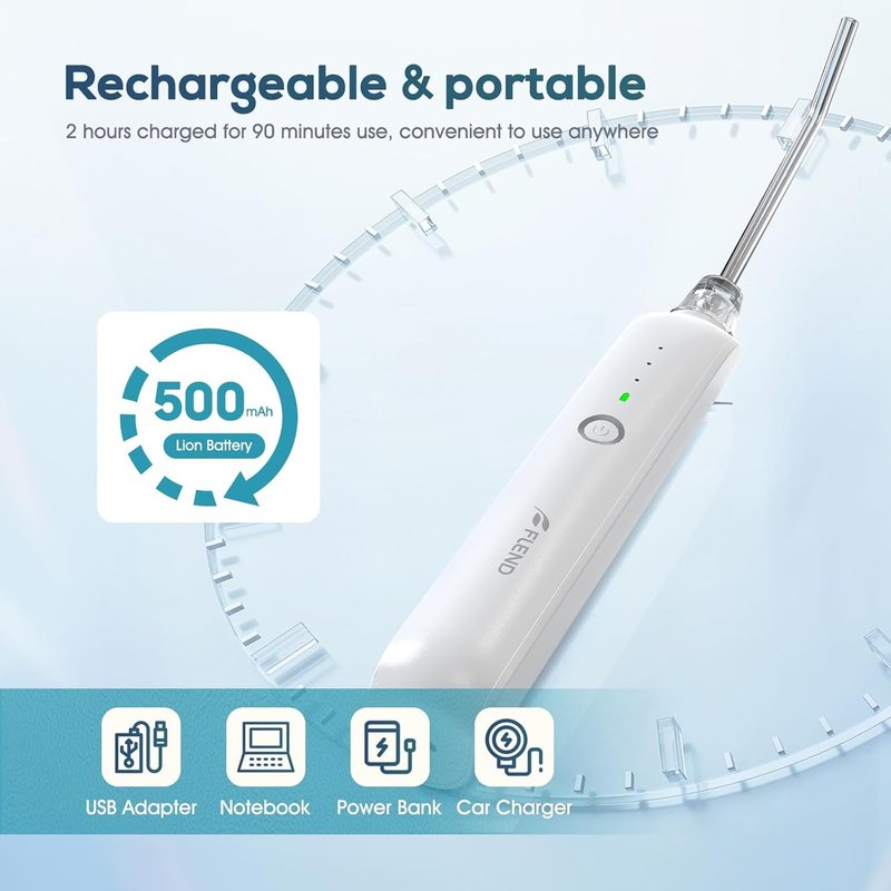 Tonsil Stone Remover Kit - 3 Modes Electronic Vacuum with LED Light & 5X Magnifying Mirror | Oral Irrigator for Bad Breath Relief