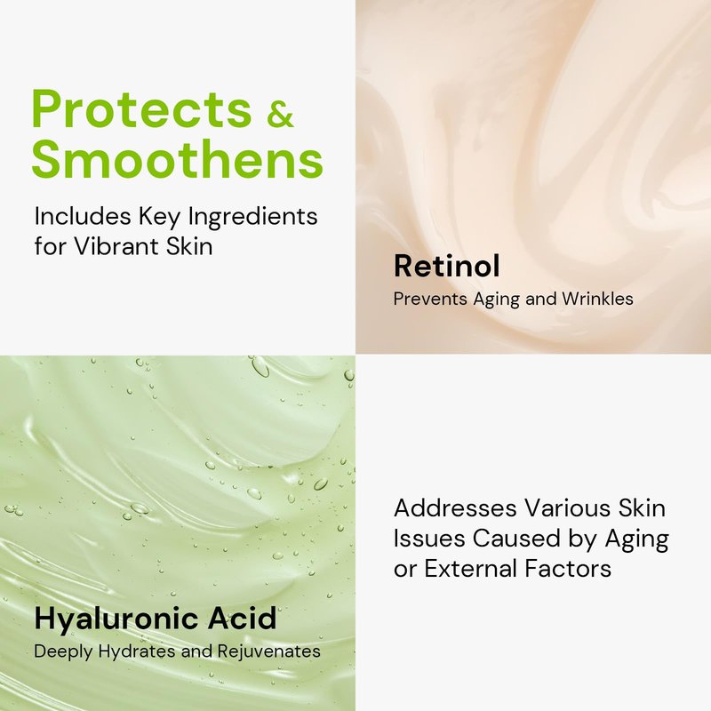 Retinol Anti-Wrinkle Serum for Face: Enaskin Naturals Moisturizing Serum