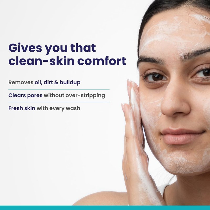 Re'equil Oil Control Face Wash | Soap & Sulphate Free Face Wash with Zinc PCA | Controls Excessive Oil Production | For Oily Acne Prone Skin | 200 ml