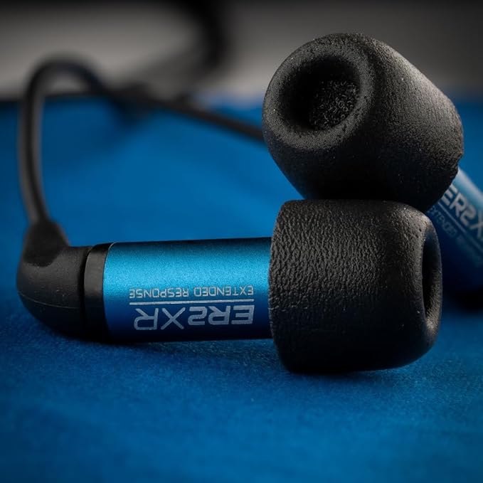Comply 100 Core Series | Memory Foam Replacement IEM Ear Tips for Etymotic, Westone, Klipsch & More | Superior Noise Isolation, Ultimate Comfort, Secure Fit | TechDefender, Black, Small (3 Pairs)