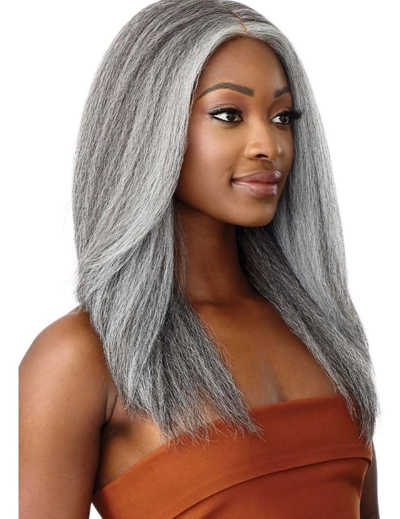 Outre Soft & Natural Synthetic Lace Front Wig - NEESHA 207 (DRFF2/CINNMON SPICE)