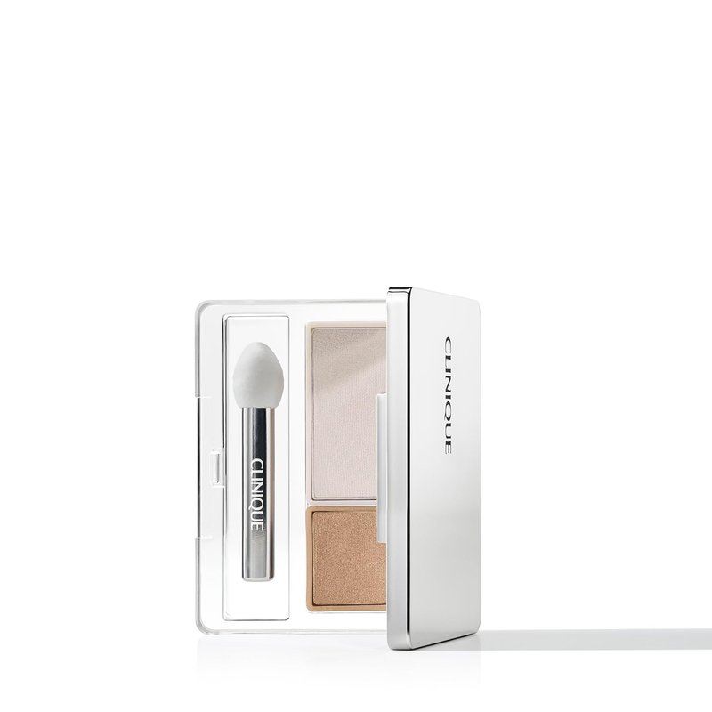Clinique All About Shadow Duo Eye Shadow - Buildable, Long-Wearing Color | Smooth Application for Sensitive Eyes