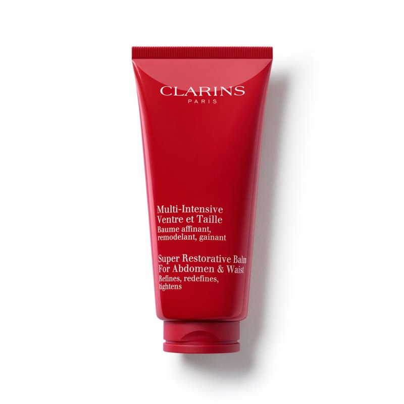 Clarins Super Restorative Abdomen & Waist | Anti-Aging Body Cream For Mature Skin Weakened By Hormonal Changes | Visibly Redefines for Slimming Effect | Firms, Tightens & Tones Skin | 6.8 Ounces