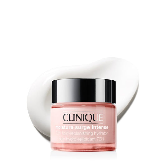 Clinique Moisture Surge Intense 72H Lipid-Replenishing Hydrator Face Moisturizer With Aloe Water + Cica | Hydrating + Moisturizing, 2.5 Fl Oz