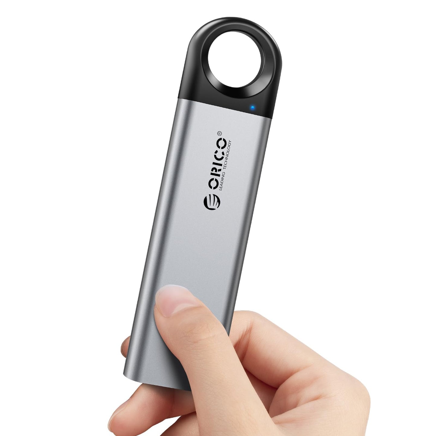 ORICO 1TB External SSD Up to 1050MB/s, Hanging Hole Design Portable Solid State Drive, USB C&A 2 in 1 Cable, Reliable Storage for Type-C Smartphone, Tablets, Laptops - C10