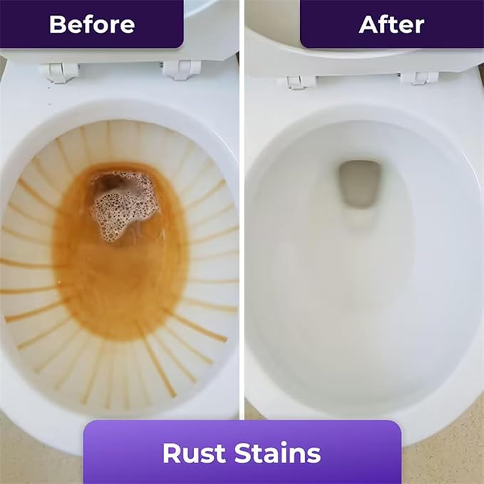 Upgrade Toilet Bowl Cleaner, for Sparkling Clean, Touch Free Foaming Cleaning Powder (4pcs)
