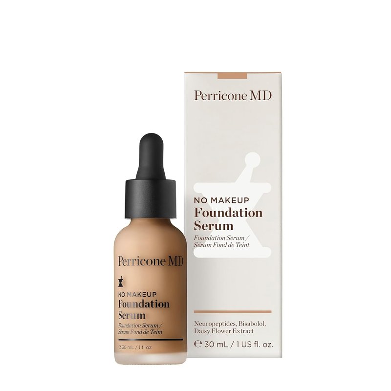 Perricone MD No Makeup Foundation Serum - Hydrating Semi-Matte Liquid Foundation | Fragrance-Free, Vegan, Buildable Coverage