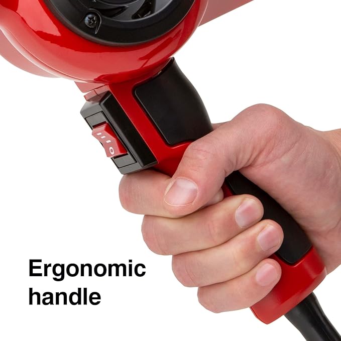 Master Appliance HG-801D Industrial Heat Gun, Quick Change Plug-In Heating Element, 1400° F, 120V, 2220W, 18.5 Amps, Engineered In USA