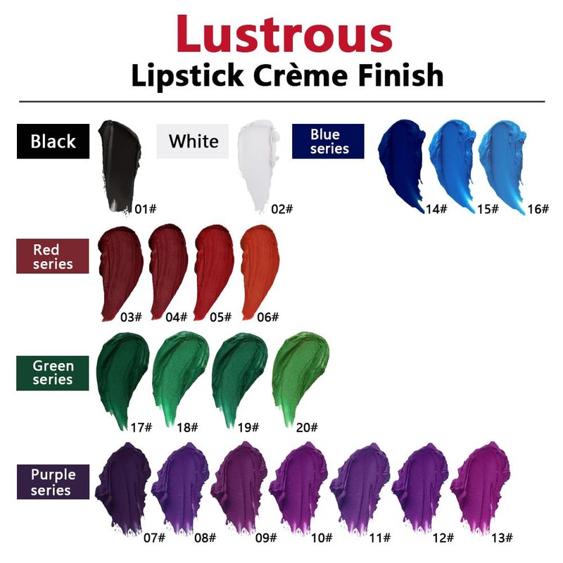 Blue Matte Cream Lipstick Set - 3 Pcs Twist-Up Hydrating Lip Color | Long-Lasting Velvet Finish for Everyday & Parties