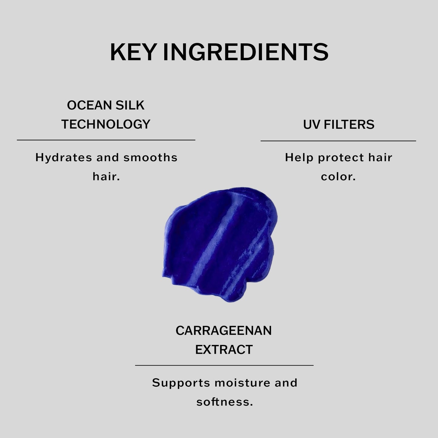 SACHAJUAN Silver Conditioner | Purple Conditioner for Blonde, Grey & Highlighted Hair | Reduces Brassiness, Hydrates & Adds Shine | With Ocean Silk Technology & UV Filters | Paraben-Free | 7.4 oz