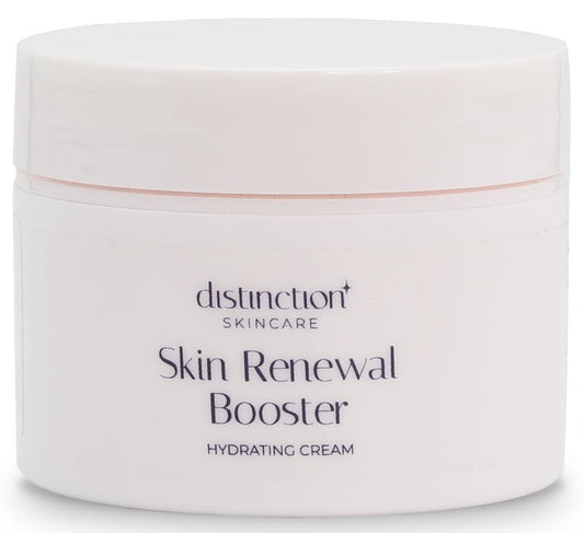 Distinction Skin Renewal Booster – Hydrating Face Moisturizer – Anti Aging Cream for Fine Lines & Wrinkles – Hydrates, Softens & Boosts Radiance – Daily Facial Cream for All Skin Types – 1 Oz