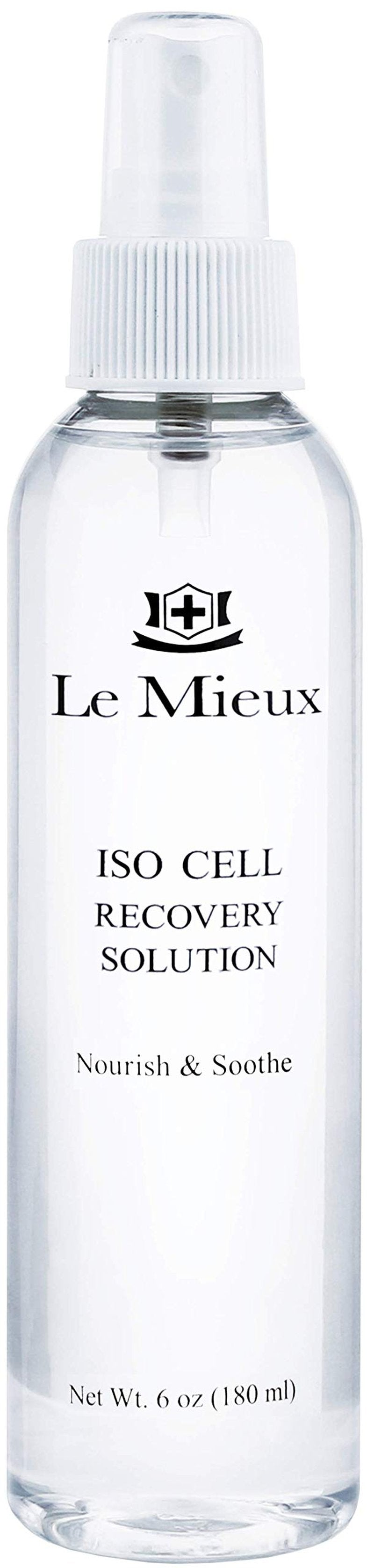 Le Mieux Iso-Cell Recovery Solution Facial Toner - Soothing Face Mist, Hydrating Amino Acid & Mineral Spray to Help Calm Post-Treatment Skin, No Parabens or Sulfates (6 oz / 180 ml)