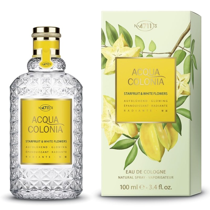 4711 Acqua Colonia Starfruit and White Flowers by Muelhens for Unisex - 3.4 oz EDC Spray