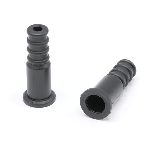 THE CIMPLE CO Coaxial Cable Weather Boot for RG6 Connectors, RG59 Ends - Coaxial Boots with Weathertight Seal - Black, 4 Pack