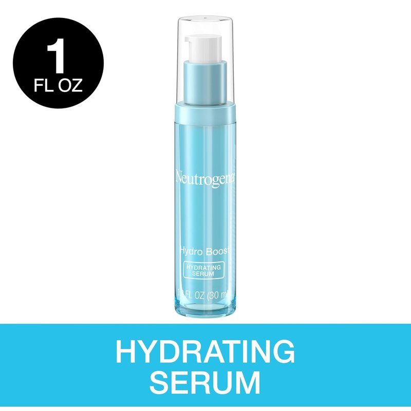 Neutrogena Hydro Boost Hyaluronic Acid Serum - Fast-Absorbing Daily Moisturizer for Hydrated Skin | 1 fl. oz