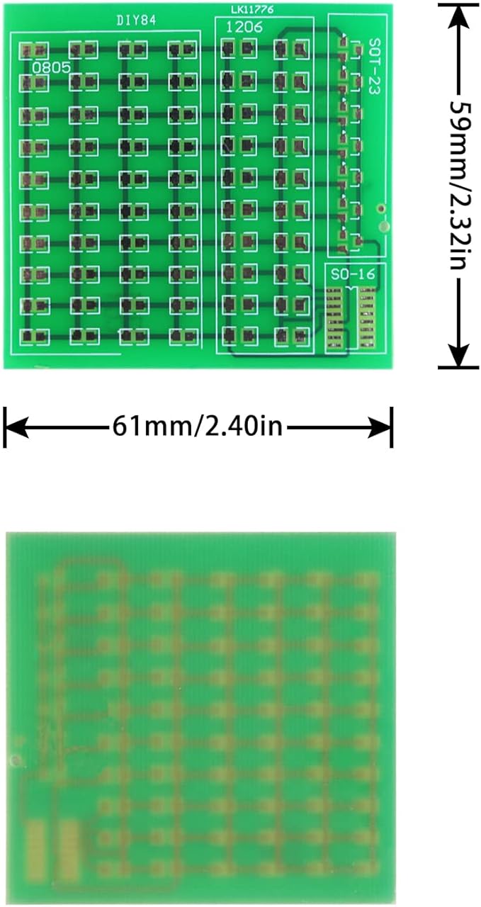 Yidab Soldering Practice Kit DIY 0805 Small SMD Circuit Kit Learn Soldering Kit For Beginners