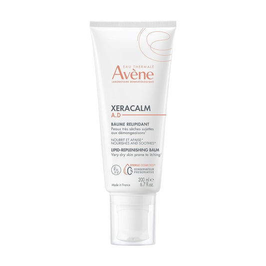 Avène XeraCalm A.D Lipid-Replenishing Balm, Atopic Dermatitis, Eczema-Prone Skin, For dry, itchy Skin, Restore Skin Barrier, Infants, Children & Adults, No Preservatives, Fragrance-Free 6.7 Oz.